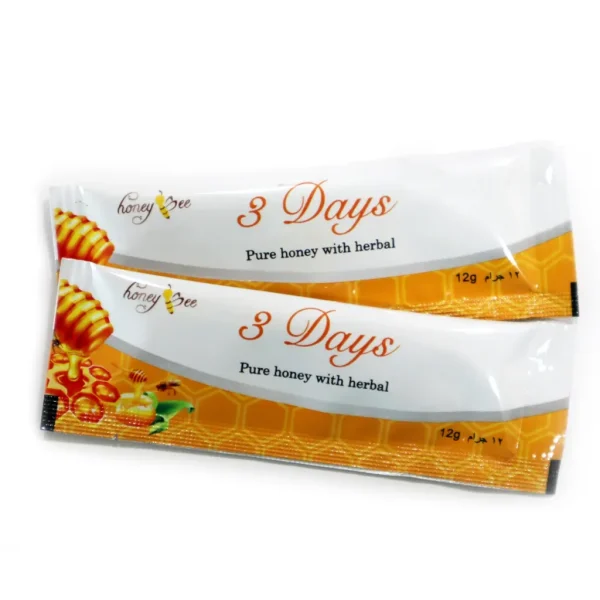 3 Days Honey For Him - 6 sachets - 10g – Image 4