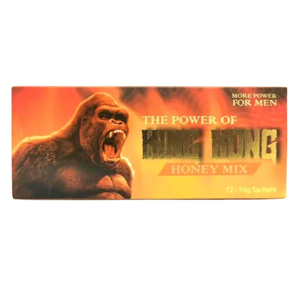 The Power of King Kong Honey For Him - 12 Sachets - 10g - Image 2